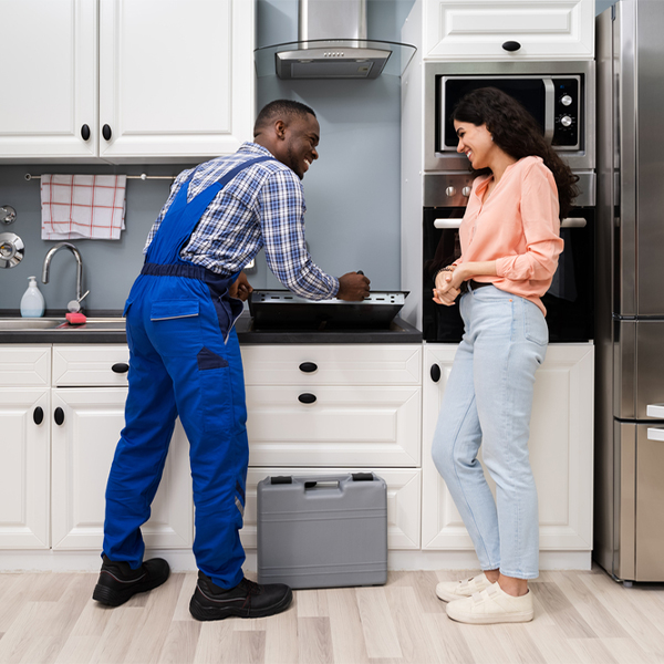 can you provide an estimate for cooktop repair before beginning any work in Lamartine PA